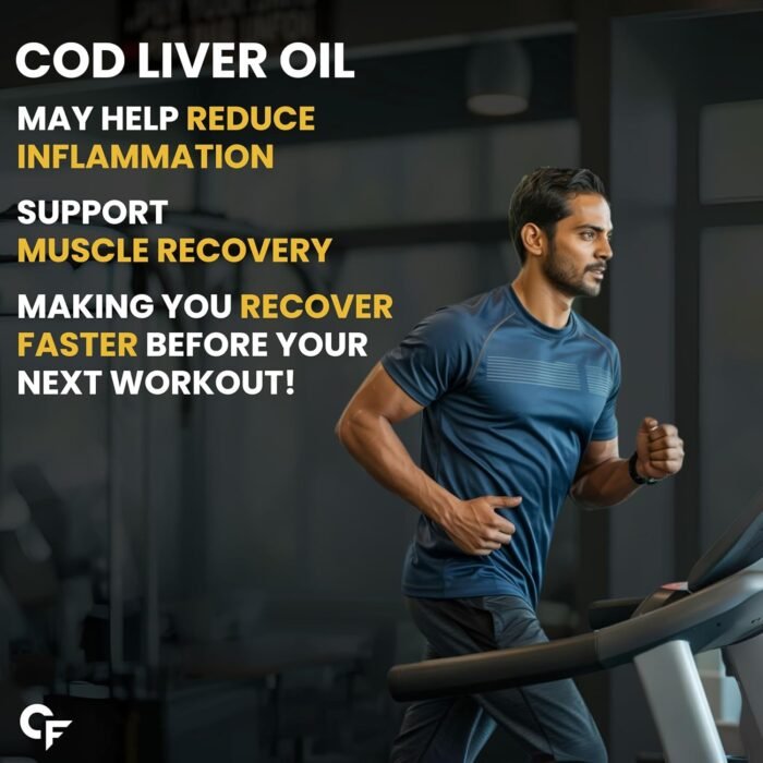 Carbamide Forte Cod Liver Oil Capsules Omega 3 Supplement | Sea cod Liver Oil, Omega 3 FishOil Capsules 300mg | Omega3 FishOil with EPA & DHA + Vitamin D3 Supplement | No Fishy Burps With Lemon Flavour - 120 Softgels - Image 10