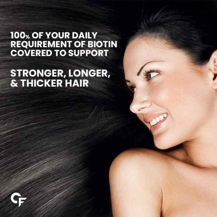 Carbamide Forte Collagen Supplements For Skin | Hair Gummies For Women Hair Growth | Biotin Gummies For Hair Growth & Skin Health For Women & Men | Mixed Fruit Flavour - 60 - Image 9