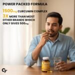 Carbamide Forte Curcumin Tablets with Piperine and 95% Curcuminoids | Anti inflammatory Supplement for Adults | With Curcuma Longa, Turmeric & Ginger Root extract | 90 Veg Tablets - Image 3