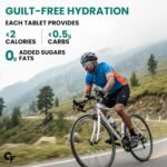 Carbamide Forte Electrolyte Supplement with Zero Added Sugar | Electrolytes Hydration Tablets for Sustained Energy with 5 Essential Electrolytes No sugar + 4 Vitamins & Amino Acids | Pack of 20 Effervescent Tablets x 2 - Image 3