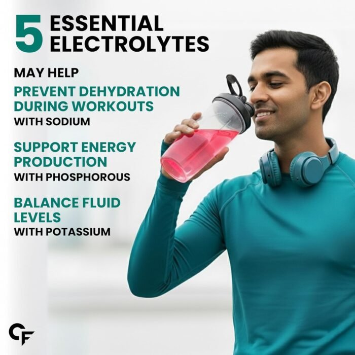 Carbamide Forte Electrolyte Supplement with Zero Added Sugar | Electrolytes Hydration Tablets for Sustained Energy with 5 Essential Electrolytes No sugar + 4 Vitamins & Amino Acids | Pack of 20 Effervescent Tablets x 2 - Image 6
