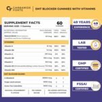Carbamide Forte Hair Gummies with Biotin & DHT Blockers | Biotin Gummies for Hair Growth | Hair Supplement for Women & Men | Strawberry Flavour with No Added Sugar | 60 Gummies - Image 2