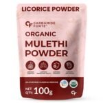 Carbamide Forte Licorice/Mulethi Powder Organic | Mulethi Powder for Face Pigmentation | Yashtimadhu Powders Supports Digestion, Respiratory & Immunity | Natural Herb for Skin & Wellness - 100g