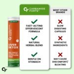 Carbamide Forte Liver Detox Supplement | Fatty Liver Detox Tablets with Clinically Researched Ingredients | Just Drop, Dissolve, Fizz & Drink | Green Apple Flavour - 20 Effervescent Tablets - Image 9