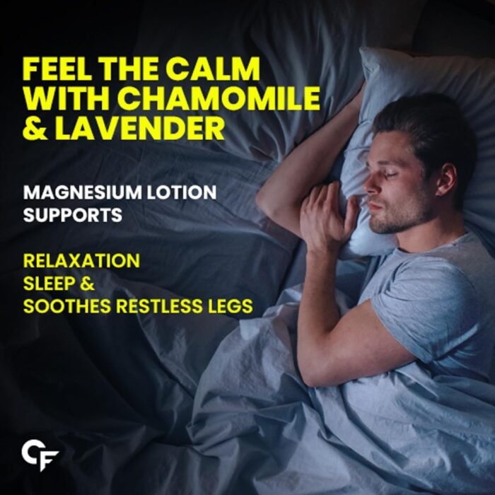 Carbamide Forte Magnesium Oil Lotion | Magnesium Lotion for Feet, Sleep Support, Muscle Recovery & Pain Relief | Magnesium Lotion for Sleep | 250ml - Image 4