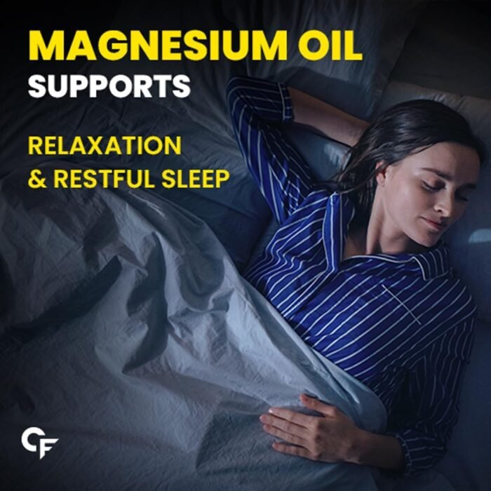 Carbamide Forte Magnesium Oil Spray | Topical Magnesium Spray | Magnesium Oil for feet, Sleep Support, Pain Relief & Muscle Recovery | Magnesium Oil 200ml - Image 6