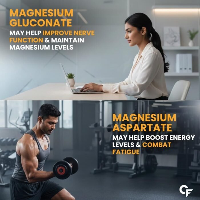 Carbamide Forte Magnesium Supplement with Magnesium Glycinate, Citrate & Complex Supplement with 7X Strength | 2000 mg per Serving | 120 Tablets - Image 6