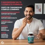 Carbamide Forte Magnesium Supplement with 5X Strength, formulated with Magnesium Glycinate & Citrate and a Triple Mineral Complex | 2000 mg per Serving | 120 Tablets - Image 3