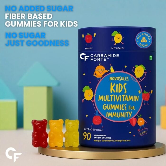Carbamide Forte Multivitamin For Kids | Multivitamin Gummies For Kids | Multivitamin Gummies For Immunity | Vitamin Gummies For Immunity With No Added Sugar | 90 Gummy Bears - Image 5