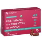 Carbamide Forte Multivitamin tablets For Women | Multi Vitamin Supplment With Probiotics | Women Multivitamin Supplement With 43 Ingredients To Support Energy, Skin, & Health - 10 Tablets