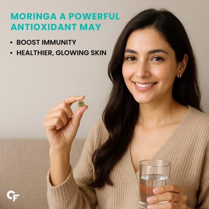 Carbamide Forte Organic Moringa Tablet with 1000mg Leaves Extract | Moringa Powder Tablets for Immunity, Digestion & Energy | Tablets 60 - Image 6