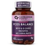 Carbamide Forte PCOS Supplement with Myo Inositol & D Chiro Inositol in an ideal 40:1 ratio | Inositol Supplement - 60 Tablets