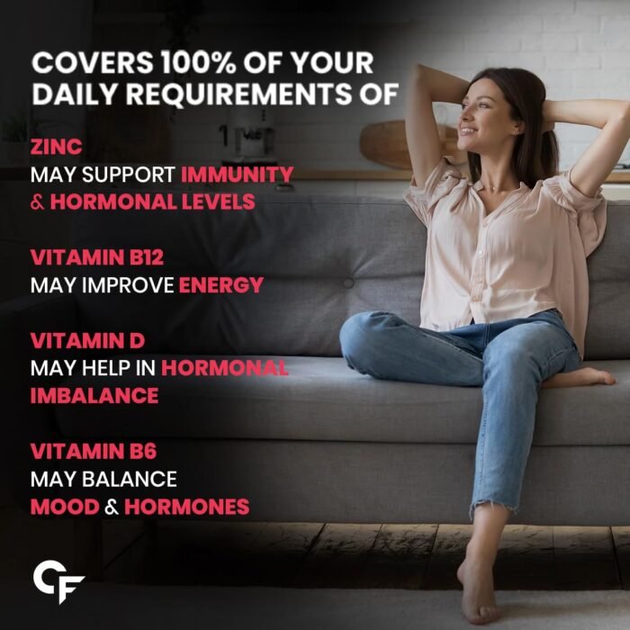 Carbamide Forte PCOS Supplements for Women with 40:1 Ratio of Myo Inositol to D Chiro Inositol | Inositol Supplement for PCOS - 60 Veg Orange Flavoured Gummies, 275 Grams - Image 7