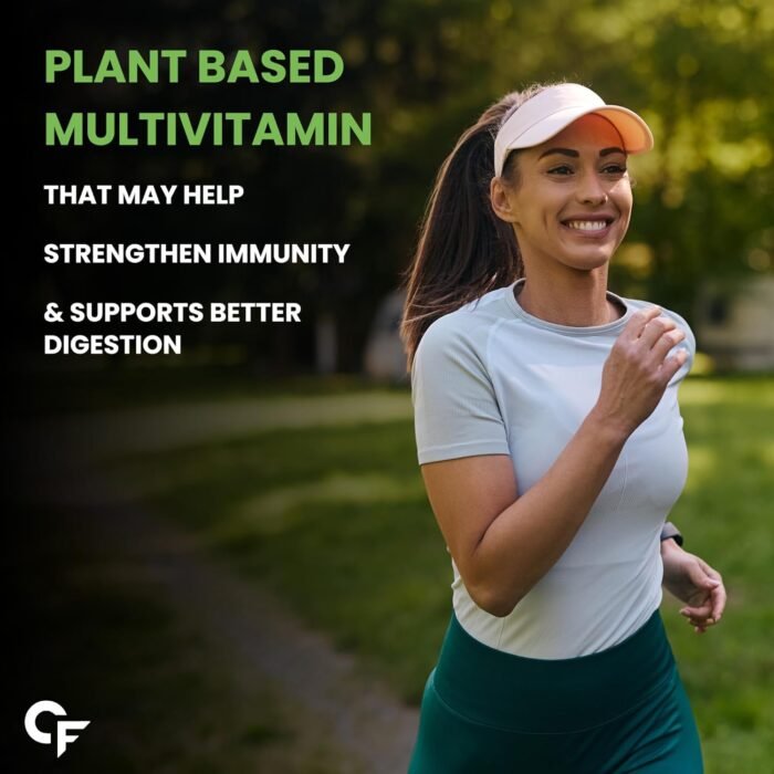Carbamide Forte Plant Based Multivitamin Tablets for Men & Women for Immunity, Energy & Detox with 82 Ingredients like Superfoods, Greens, Vegetables, Fruits & Herbs Supplement 60 Veg Tablets - Image 5