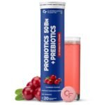 Carbamide Forte Probiotics Supplement | Gut Health Supplements With Limosilactobacillus Reuteri | Probiotics Supplement For Gut Health | Digestive Enzymes 20 Effervescent Tablets, 100 Grams