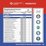 Carbamide Forte Probiotics Supplement | Gut Health Supplements With Limosilactobacillus Reuteri | Probiotics Supplement For Gut Health | Digestive Enzymes 20 Effervescent Tablets, 100 Grams - Image 2