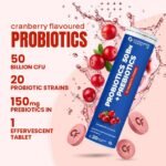 Carbamide Forte Probiotics Supplement | Gut Health Supplements With Limosilactobacillus Reuteri | Probiotics Supplement For Gut Health | Digestive Enzymes 20 Effervescent Tablets, 100 Grams - Image 3