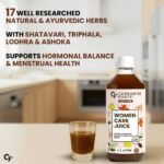 Carbamide Forte She Care Juice for Women | PCOS Supplement & PCOD Ayurvedic Medicine with 17 Ayurvedic Herbs | Supports Hormonal Balance for Women & Period Pain Relief & | She Care Herbal Juice with Shatavari, Ashoka & Methi | 1 Litre - Image 2