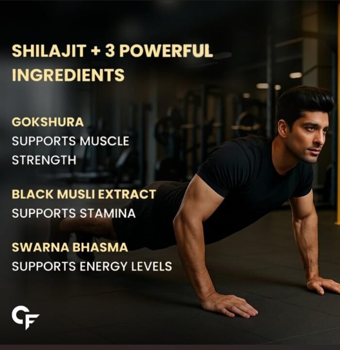 Carbamide Forte Shilajit/Shilajeet (750mg) Gold Effervescent Tablets | Shilajit For Men | Helps In Boosting Strength, Stamina & Power | 15 Tablets - Image 8