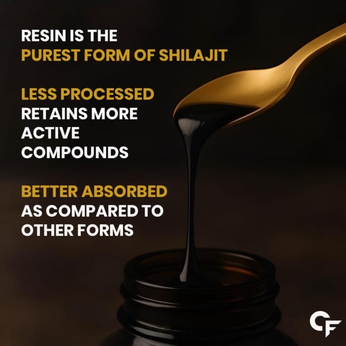 Carbamide Forte Shilajit/Shilajeet Gold Resin for Men | Shilajit for Men with Saffron, Swarna Bhasma | Ayurvedic Shilajeet Gold Original with Fulvic Acid & Trace Minerals | Heavy Metal Free | 20g Resin - Image 4