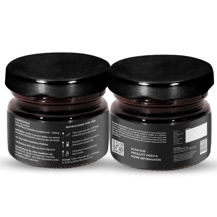 Carbamide Forte Shilajit/Shilajeet Plain Resin for Men | Shilajit for Men with Saffron, Swarna Bhasma | Ayurvedic Shilajeet Original with Fulvic Acid & Trace Minerals | Heavy Metal Free | 20g Resin - Image 10