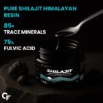 Carbamide Forte Shilajit/Shilajeet Plain Resin for Men | Shilajit for Men with Saffron, Swarna Bhasma | Ayurvedic Shilajeet Original with Fulvic Acid & Trace Minerals | Heavy Metal Free | 20g Resin - Image 3