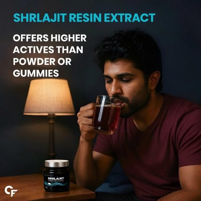Carbamide Forte Shilajit/Shilajeet Plain Resin for Men | Shilajit for Men with Saffron, Swarna Bhasma | Ayurvedic Shilajeet Original with Fulvic Acid & Trace Minerals | Heavy Metal Free | 20g Resin - Image 7