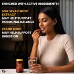Carbamide Forte Shilajit Gold Capsules For Women With Pure Shilajeet Swarna Bhasma, Saffron & Ashwagandha | Himalayan Shilajit for Women | Shilajeet Gold Original | 60 Veg Capsules - Image 6