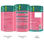Carbamide Forte Veg Collagen Support Gummies, 60 Gummies | Collagen Supplements for Women & Men for Skin & Hair - Mango Flavour, 250 Grams, 60 Servings - Image 8