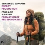 Carbamide Forte Vitamin B-Complex Tablets - 100% RDA for B Vitamins with B1, B2, B3, B5, B6, B9 & Vitamin B12 | Vitamin B Complex Supplements for Women & Men - 120 Vegetarian Tablets - Image 5