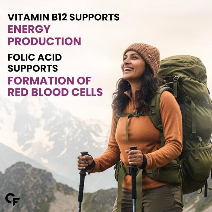 Carbamide Forte Vitamin B-Complex Tablets - 100% RDA for B Vitamins with B1, B2, B3, B5, B6, B9 & Vitamin B12 | Vitamin B Complex Supplements for Women & Men - 120 Vegetarian Tablets - Image 5