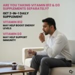 Carbamide Forte Vitamin B12 1500mcg with Vitamin D3 | Vitamin B12 Supplements for Men & Women | Methylcobalamin 1500mcg with Vitamin D Tablets - 60 Tablets - Image 3
