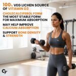 Carbamide Forte Vitamin D3 K2 B12 Gummies | Vitamin B12 Supplements & Vitamin D Supplement | Vitamin K2 Supplements | Plant Based Veg Lichen Source D3 Supplement for Bone Health | Mango Flavor - 60 Gummies - Image 5