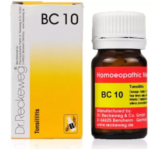 Dr. Reckeweg BC 10 Tablet (20g) For throat pain Bad Breath Tonsilitis  Fever