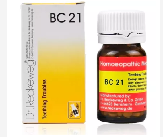 Dr-Reckeweg-Bio-Combination-21-20g.1.png Dr. Reckeweg BC 21 Teething Troubles Tablet - 20gm for Indigestion Acidity Gas - Image 1