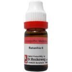 Dr Reckeweg  Ratanhia Dilution 11ml for headaches itching piles