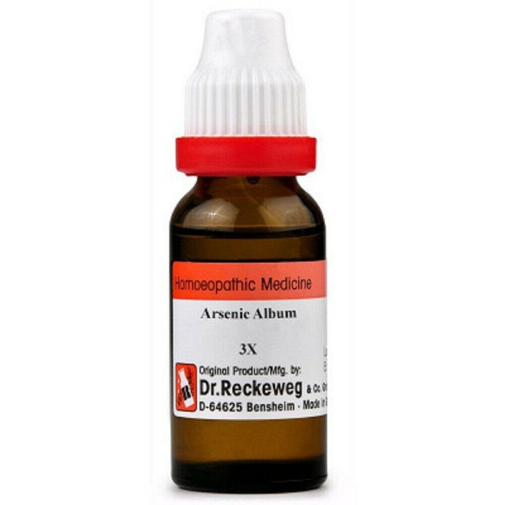 Dr-Reckeweg-Germany-Homoeopathic-Arseni-Album-Dilution-11ml-for-3-X.jpg Dr Reckeweg Arseni Album Dilution 11ml for anxiety indigestion acidity cough - Image 1