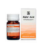 Dr Willmar Schwabe India Homoeopathic Alpha Acid (20gm) Tablets for Acidity vomiting nausea headache