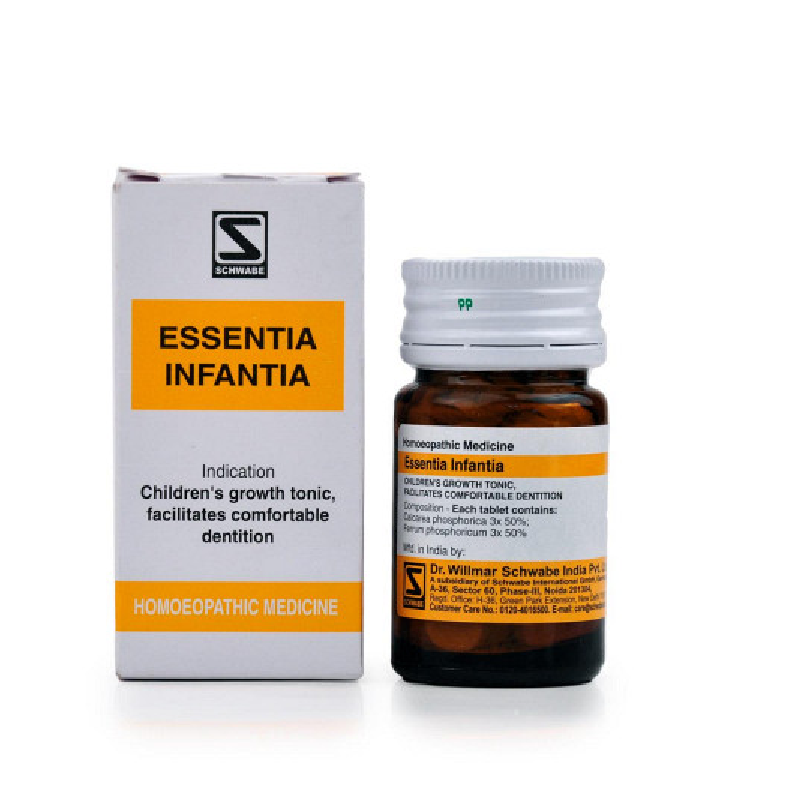 Dr-Willmar-Schwabe-India-Homoeopathic-Essentia-Infantia-Tablets-for-Children-20g.png Dr Willmar Schwabe India Homoeopathic Essentia Infantia Tablets for Children (20g) for weakness colic pain - Image 1