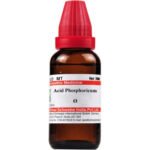 Dr Willmar Schwabe IndiaAcid Phosphoricum  Mother Tincture (Q) (30ml) for anxiety nausea digestion vomiting