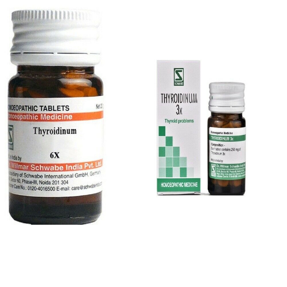 Dr-Willmar-Schwabe-Thyroidinum-Tablets-20gm.jpg Dr Willmar Schwabe Thyroidinum Tablets 20gm for maintaining Weight headache blood pressure - Image 1