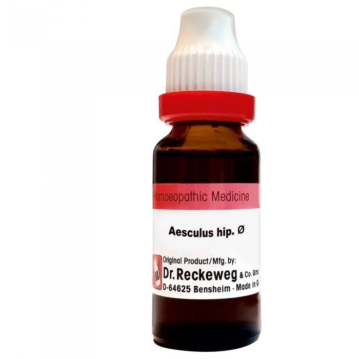 Dr.-Reckeweg-Aesculus-Hip-Mother-Tincture-Q-1.jpg Dr. Reckeweg Aesculus Hip Mother Tincture Q (20 ml) for eczema fever diarrhoea - Image 1