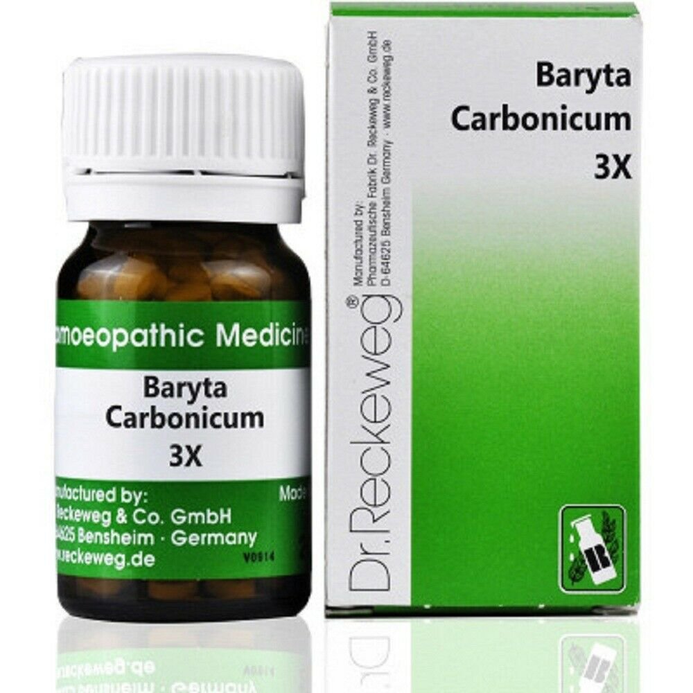 Dr.-Reckeweg-Baryta-Carbonicum-3X-20g.jpg Dr. Reckeweg Baryta Carbonicum 3X (20g) for digestion swelling - Image 1
