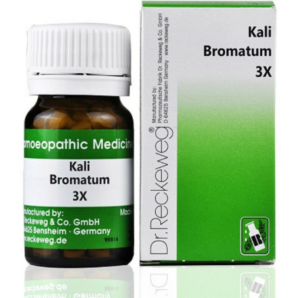 Dr.-Reckeweg-Kali-Bromatum-3X-20g.jpg Dr. Reckeweg Kali Bromatum 3X (20g) for depression itching stress - Image 1