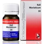 Dr. Reckeweg Kali Muriaticum (20gm) Tablets for eczema heartburn acidity