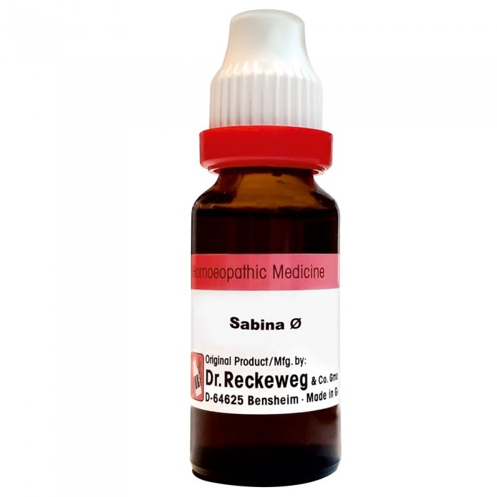 Dr.-Reckeweg-Sabina-Mother-Tincture-Q-1.jpg Dr. Reckeweg Sabina Mother Tincture Q (20ml) for piles Urinary tract infection Joint pains Itching Constipation - Image 1