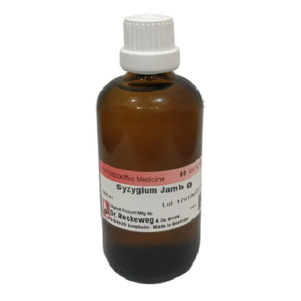 Dr.-Reckeweg-Syzygium-Jamb-Mother-Tincture-Q.png Dr. Reckeweg Syzygium Jamb Mother Tincture Q (100 ML) For Diarrhoea, Blood Sugar Levels - Image 1