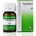 Dr. Reckeweg  Thyroidinum 3X (20g) for eczema headaches migraine vomiting