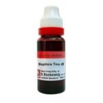Dr.Reckeweg Baptisia Tinctoria Mother Tincture 1X (Q) (20ml) for cough and fever diarrhoea