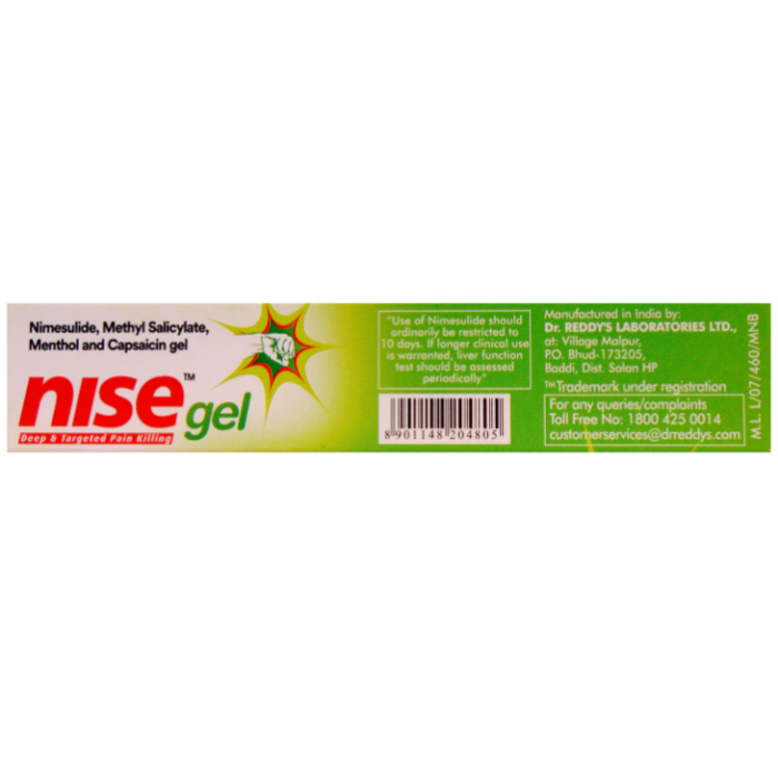 Dr.Reddy's Nise Gel - 30gm - Image 2